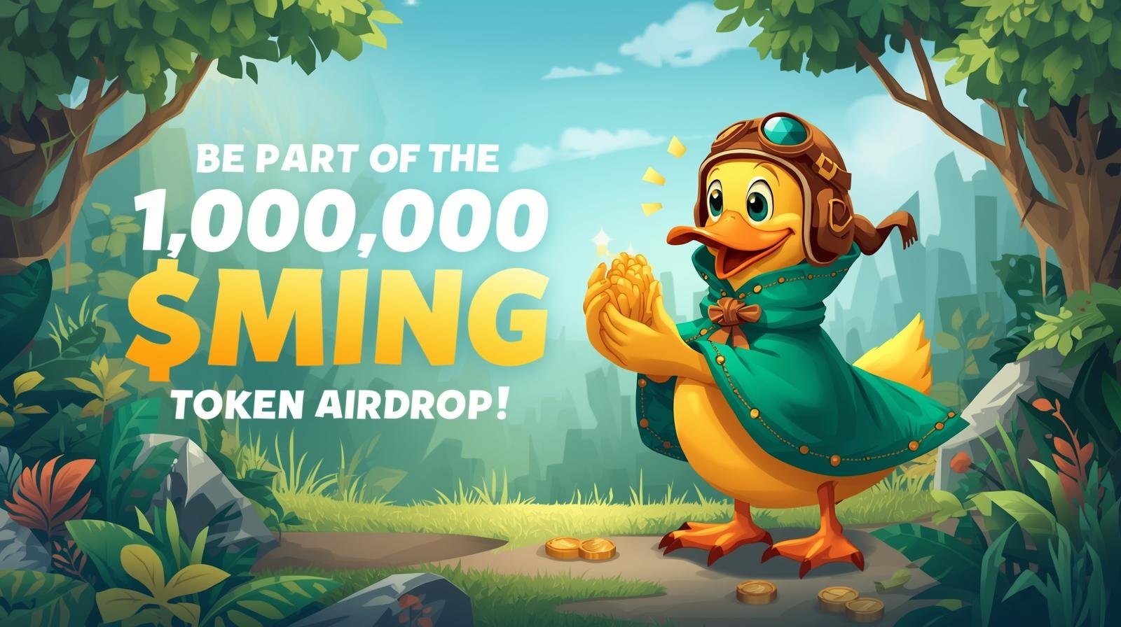Airdrops Alert: Collect Ming Coin & Unlock Your Share of 1,000,000 MING Tokens!